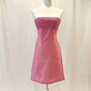 NWOT CK Bradley NY Strapless Pink Dress